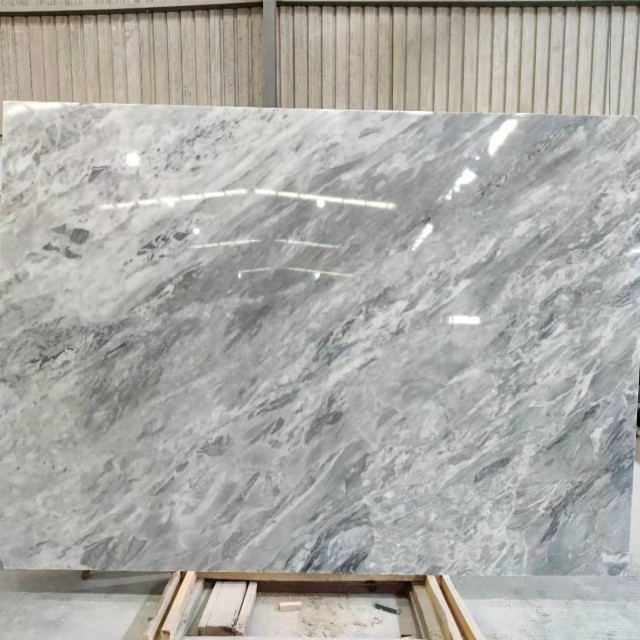 cloud grey marble slabs